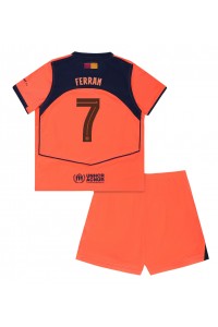 Barcelona Ferran Torres #7 Babyklær Tredje Fotballdrakt til barn 2025-26 Korte ermer (+ Korte bukser)